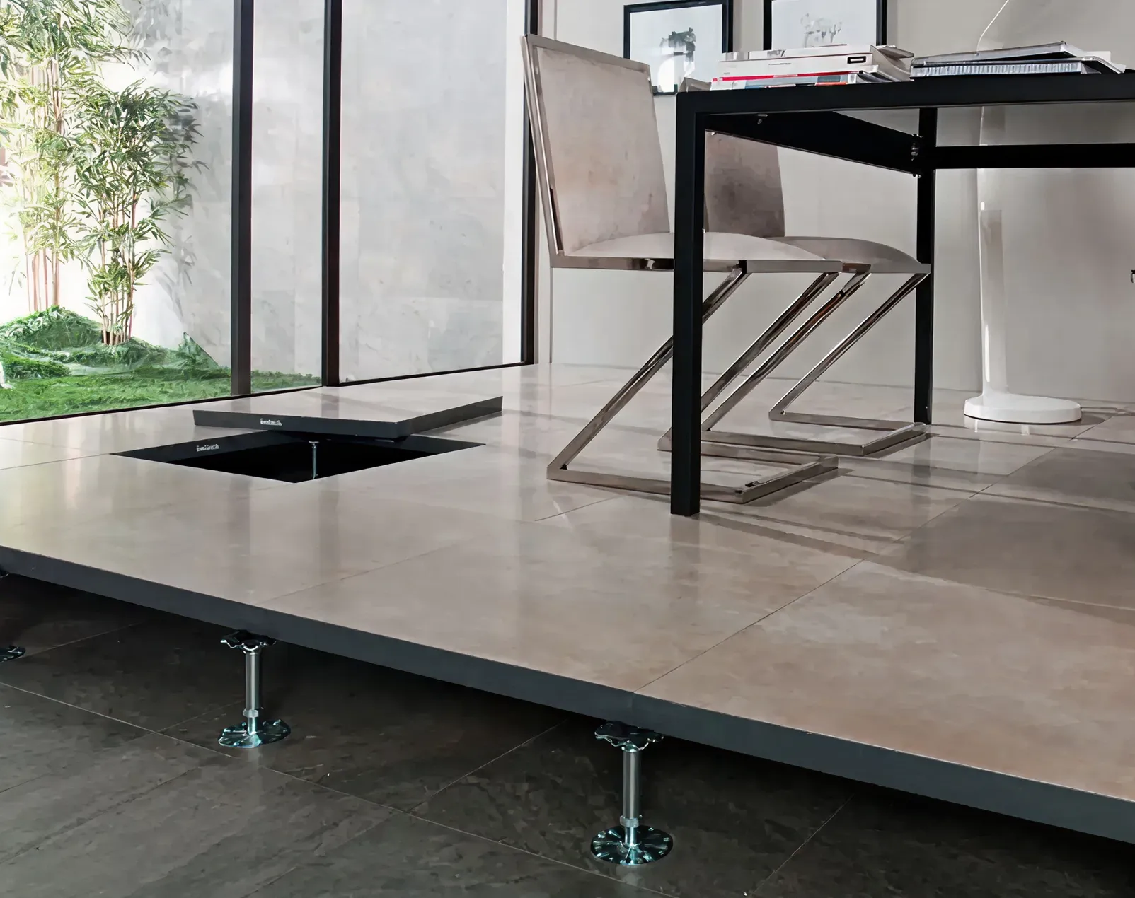 suelo tecnico interior